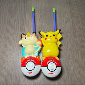 VINTAGE 1999 POKEMON WALKIE TALKIES ~ TESTED / WORKING CONDITION